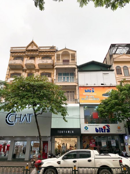 Bán nhà mặt phố Chùa Bộc, 110m x 5 tầng, MT 4.5m, giá bán 45 tỷ
