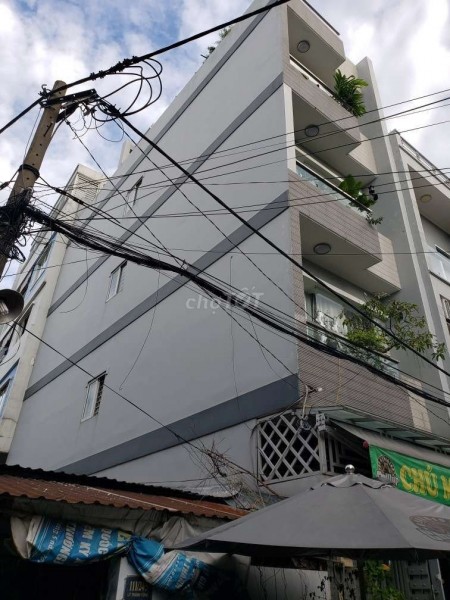 Nhà đẹp bán gấp gía rẻ 4x14, 5 tầng, hẽm 6m, giá 6.1 tỷ, hẻm Lý Thánh Tông