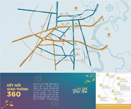 Mua đất nền The Sol City giá rẻ nhất thị trường, hỗ trợ vay 50%, DT: 100m2. Gọi ngay: 0938362355