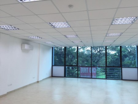 Cho thuê nhà mặt ngõ Tân mai, dt 120m x8 tầng, mt 6m Đầu đủ thang máy, Tầng 1 để xe, điều hoà.