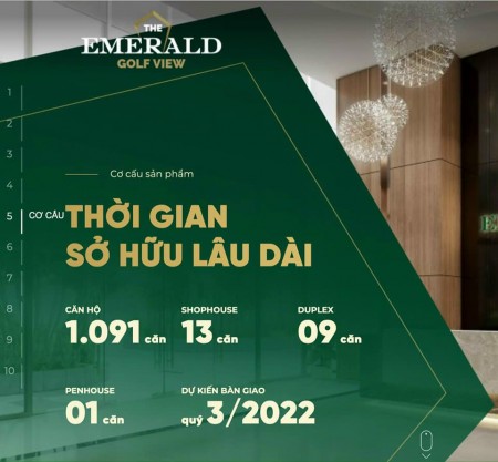 Sở hữu căn hộ view sân Golf mặt tiền Đại Lộ Bình Dương thanh toán chỉ 100 triệu ký HĐMB tới khi nhận nhà