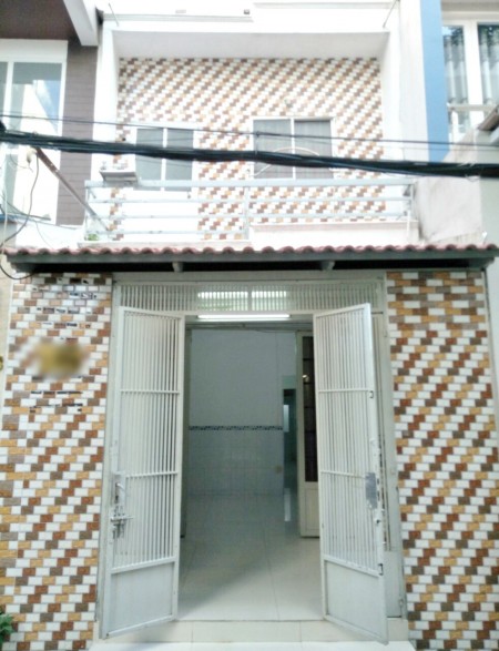 Nhà bán 1 lầu, 4PN, mặt tiền hẻm ô tô Âu Dương Lân F3 Q8