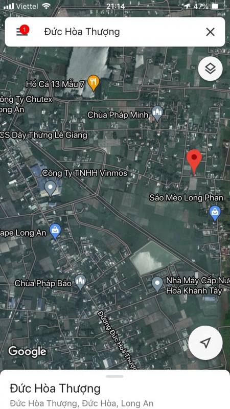 Ngộp.CC bán gấp 207m2 , Đức Hòa Thượng , Giá 870tr,SHR.