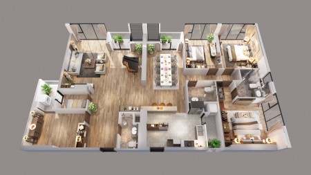 Căn hộ 200m2siêu đẹp chỉ 42 triệu/m2 duy nhất còn 3 suất