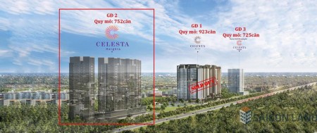 Chính Thức nhận booking từ chủ đầut tư Celesta Heights - Keppel Land mặt tiền Nguyễn Hữu Thọ, Nhà Bè