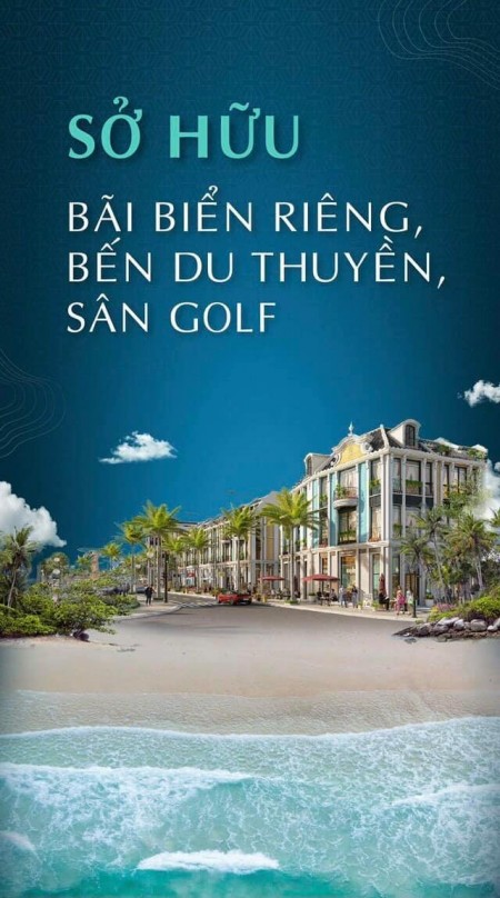 Bán Shoptel biệt thự dự án La Queenara mặt biển Hội An 4 Tầng