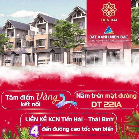 Ra mắt dự án đất nền đẹp nhất Thái Bình, giai đoạn đầu cho nhà đầu tư sinh lời cao