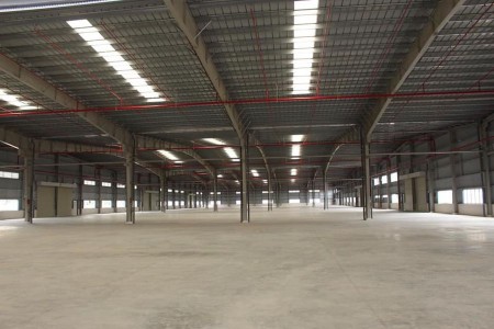 Cho thuê kho xưởng, tại KCN Việt HƯng 1000m giá 80k/m, khu văn phòng riêng