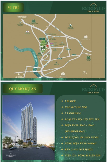 Thay đổi chuẩn mực sống từ khi The Emerald Golf View ra đời, hào nhoáng đẳng cấp, sang trọng