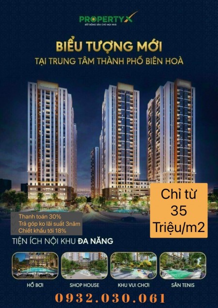 Sở hữu nhà mùa covit chỉ từ 690tr/căn, lãi suất 0% tại Biên Hòa Univese Complex 0932030061
