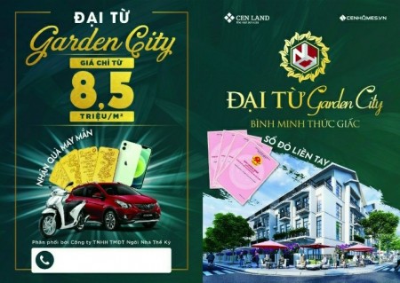 Thái nguyên điểm đến cho các nhà đầu tư, dự án Garden City, liên hệ chính chủ