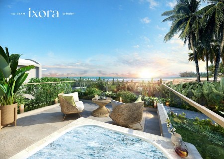 Bán biệt thự biển Ixora Hồ Tràm Strip dt 400m2, full nội thất 5* cạnh Casino full nội thất 5*