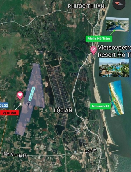 Hàng hot vị trí đắc địa liền kề sân bay, biển Lộc An, Hồ Trầm, lh 0823490717