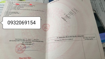Chính chủ cần bán gấp lô đất tại Bình Thuận 1, Thuận Giao, Thuận An