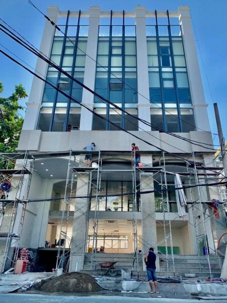 Cho thuê MB Tầng trệt Trong tòa nhà 7 tầng 115m2 Trần Não Bình An Quận 2