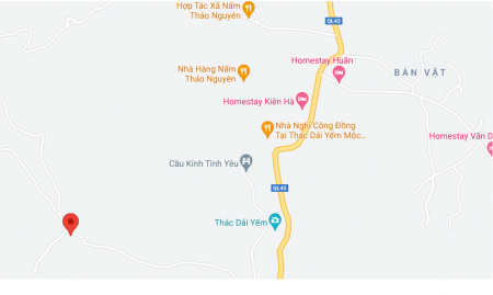 Đất Mộc châu. siêu đẹp làm Homestay nghỉ dưỡng