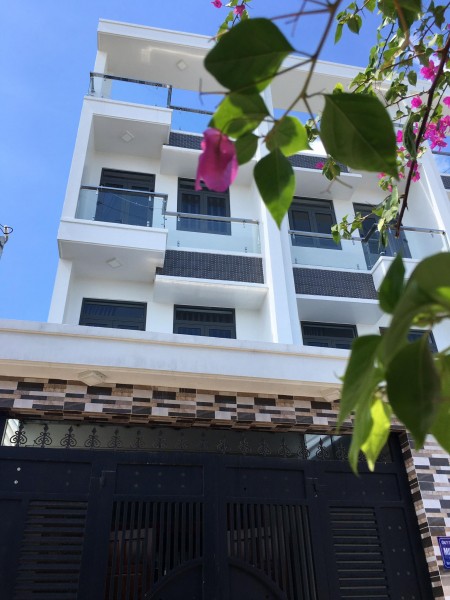 Hẻm 5m Xe hơi vào nhà Phường An Phú Đông Quận 12 76m2 4 tầng 4PN giá 4 tỷ 65 TL