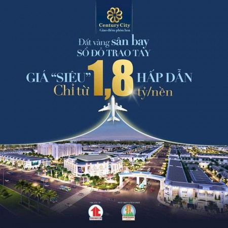 Đầu Tư BĐS tiềm năng. Vị trí trung tâm. Ưu thế dẫn đầu với Sân bay Long Thành