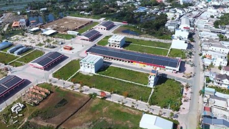 Mua đất vàng khu dân cư Thạnh Phú Center trúng xe honda city