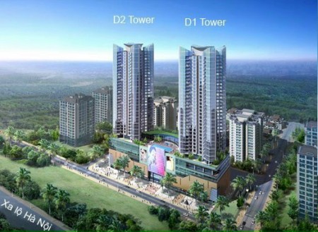 Bán 2 căn hộ thông nhau + sân vườn 521m2, 25 tỷ - dự án Cantavil Premier , Phường An Phú, Q2