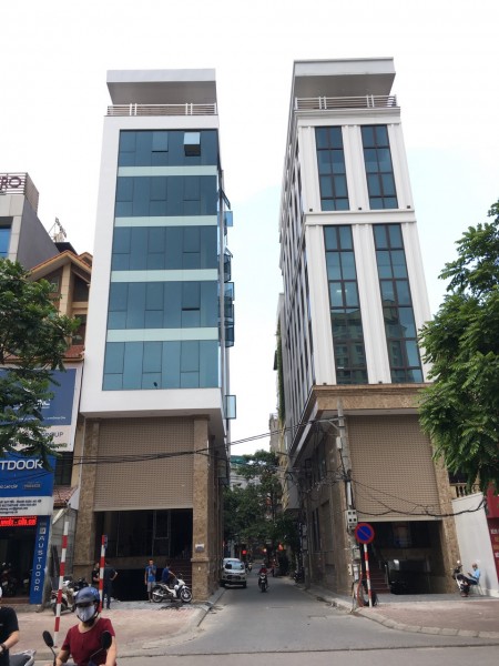 Cho thuê Gấp Tòa vp 9 tầng lô góc mặt phố Khuất Duy Tiến, MT 6,5m.