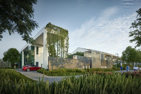 Bán nhà liền kề khu Eyelyne Park City Hà Đông, khu dân cư đông