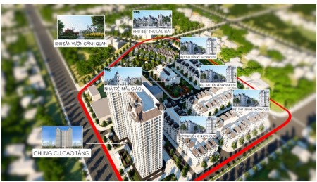 Bán biệt thự, shophouse trung tâm Đông Anh, giá chỉ từ 11.6 tỷ