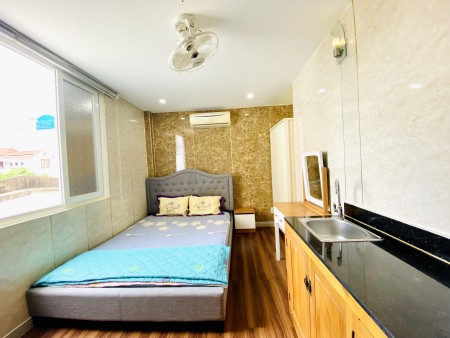 Cho thuê căn hộ dịch vụ 28m2 Trung tâm quận 7 đầy đủ nội thất view đẹp,an ninh tốt