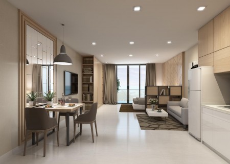 Căn hộ cao cấp full nội thất mặt tiền Nguyễn Văn Linh, giá chỉ 660 triệu, pháp lí đâỳ đủ