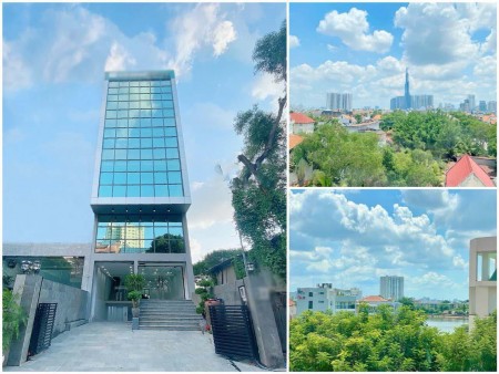 Cho thuê tòa nhà văn phòng diện tích 689m2 hầm 6 sàn Thảo Điền Quận 2