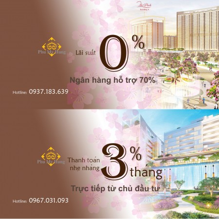 Căn Hộ Cao Cấp The Peak ngay tại khu phức hợp MidTown từ chủ đầu tư Phú Mỹ Hưng