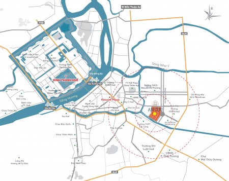 Shophouse An Cực City viên kim cương, trong lòng xứ Huế, lh 0966404444
