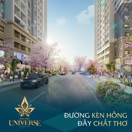 Căn hộ cao cấp 2PN Biên Hòa Universe Complex, chiết khấu 1%