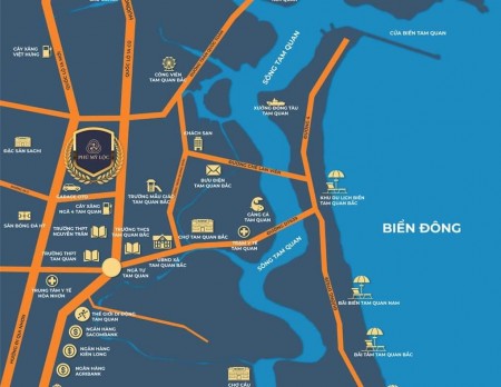 Lô đất biệt thự vị trí Vàng KDT Phú Mỹ Lộc - Tam Quan, Hoài Nhơn, Bình Định