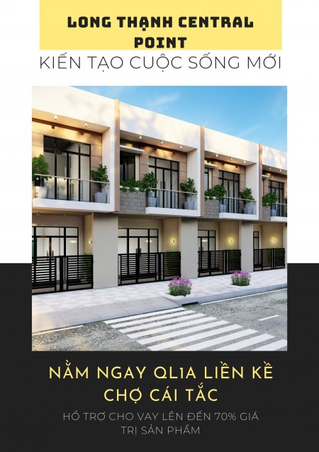 Long Thạnh Central Point kiến tạo cuộc sống xanh, khu dân cư cao