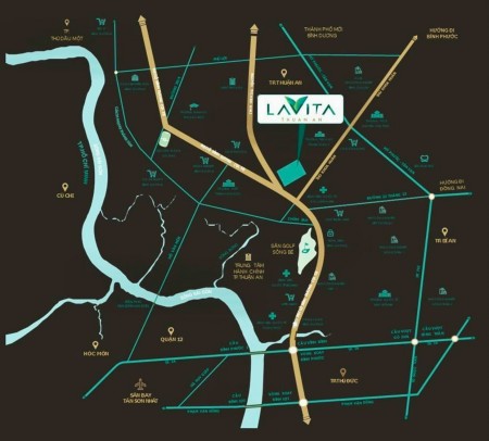 Sở hữu ngay căn hô cao cấp Lavita Thuận An, chuẩn resort 5 sao, chỉ 32 triệu/m2