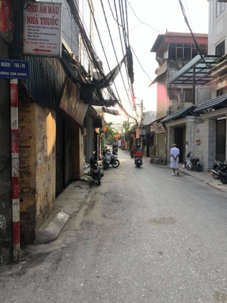 Bán gấp đất Kim Giang, ô tô tải vào nhà, 50m2, mặt tiền 4.5, kinh doanh bất chấp, giá 6.3 tỉ
