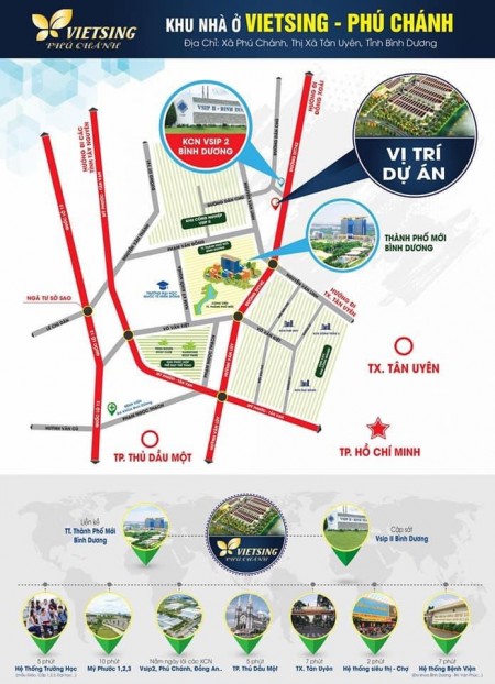 Bán Gấp Nhà 2 lầu Kinh Doanh ở Vietsing Phú Chánh.