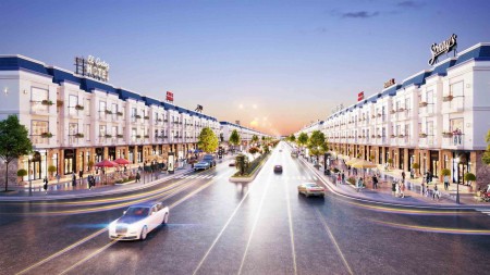 Mua Nhà Phố Shophouse Villas Tặng Sổ Đất Hotline 0906307407, tiện ích đủ