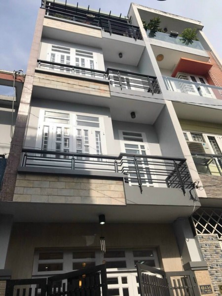 Nhà mặt tiền hẻm lớn, giá 4.5 tỷ, 5 tầng, hẻm xe tải, giao với Mã Lò, lhcc