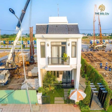 Nhà phố liền kề khu đô thị The Sol gần chợ Hưng Long, huyện Bình Chánh