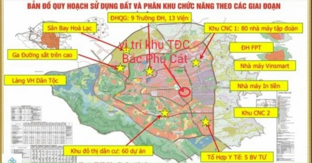 Siêu phẩm TĐC Bắc Phú Cát - Khu vip và tiềm năng nhất Hòa Lạc - Giá mùa covid.
