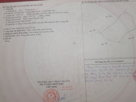 Đất nhà cần bán 1ha1 giá chỉ 750 triệu xã Diên Thọ LH 0788.558.552