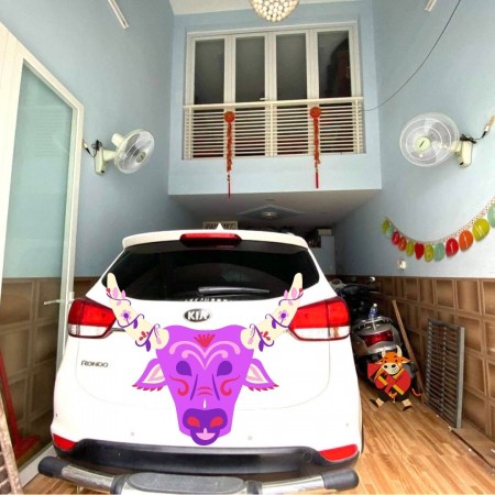 Bán nhà phường 8, Gò Vấp, hẻm xe hơi 7 chỗ giá chỉ 5.6 tỷ, xe hơi ngủ trong nhà