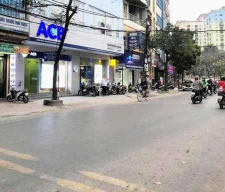 Bán nhà Mặt Phố Nguyễn Đức Cảnh, dt 81m2, mt 4.9m, Nhà C4 mặt phố, Sổ đỏ vuông đẹp