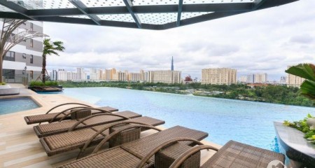 Quận 2 - The Sun Avenue- Officetel cho thuê diện tích sử dụng 60m2 chỉ 6 triệu/tháng