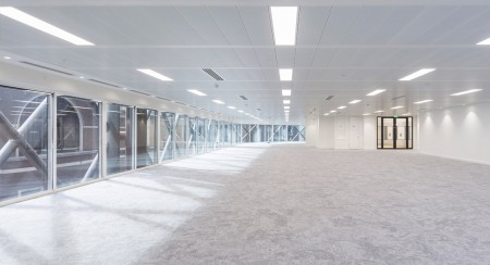 Cho thuê sàn văn phòng phố hoàng văn thái thanh xuân diện tích 120m2 x 8 tầng,hầm để xe mặt tiền rộng 5m nhà mới thiết kế hiện đại