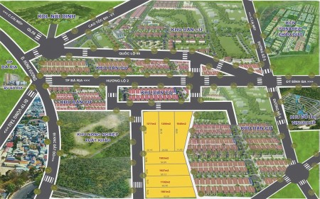 Đất nền giáp TP Bà Rịa, 1000m2. Hương lộ 2. Giá chỉ 1.8tr/m. Mua đất tặng 1 cây vàng. Chỉ còn 01 lô cuối cùng
