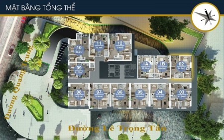 Cần bán Căn Hộ FLC Quang Trung, Hà Đông, diện tích 85m2, 3 ngủ, 2,15 tỷ