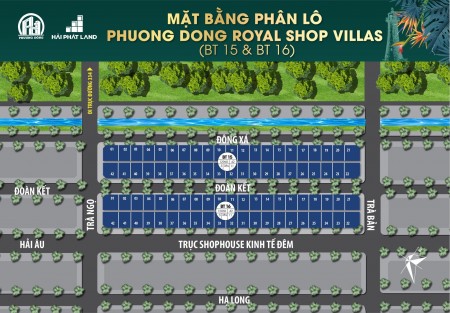Khu đô thị Phương Đông Vân Đồn Quảng Ninh, mật độ xây dựng 100%